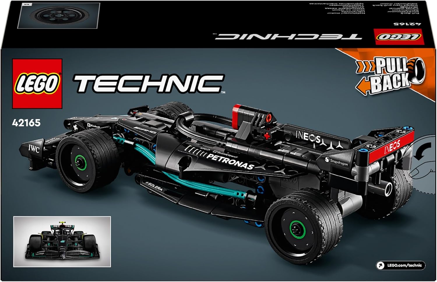 LEGO® 42165 Technic™ - Mercedes-AMG F1 W14 E Performance Pull-Back (240 Teile)