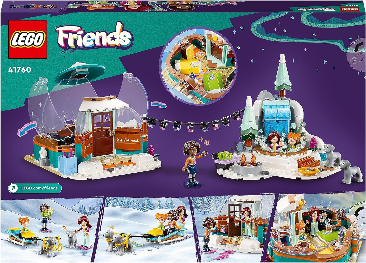 LEGO®  41760 - Friends Ferien im Iglu (491 Teile)