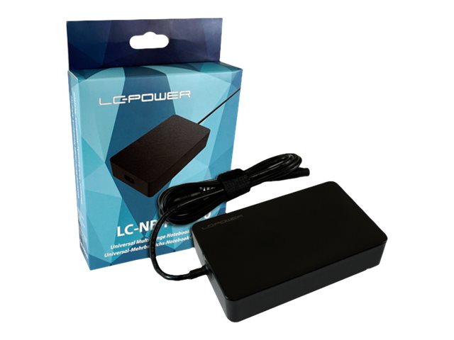 LC-Power LC-NB-PRO-90 Netzteil & Spannungsumwandler Drinnen 90 W Schwarz