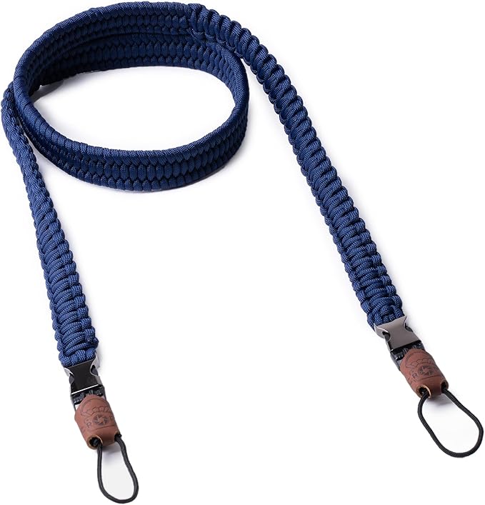 C-ROPE Kameragurt Traveler aus Paracord 140cm Navy Blue retail