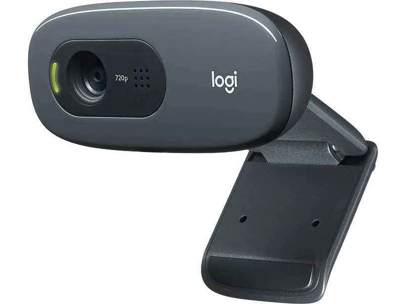 Logitech C270 HD Webcam - grau