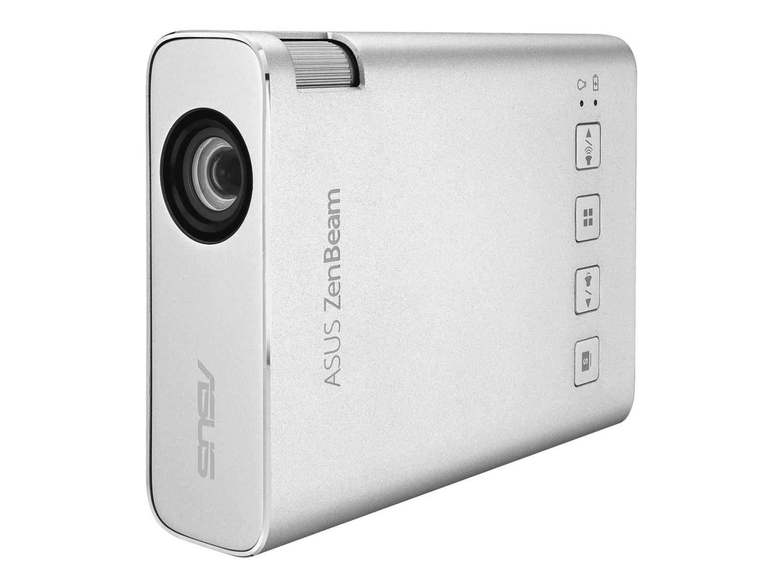 ASUS ZenBeam E1R Standard Throw-Projektor 200 ANSI Lumen LED WVGA (854x480) Silber ASUS ZenBeam E1R Standard Throw-Projektor 200 ANSI Lumen LED WVGA (854x480) Silber