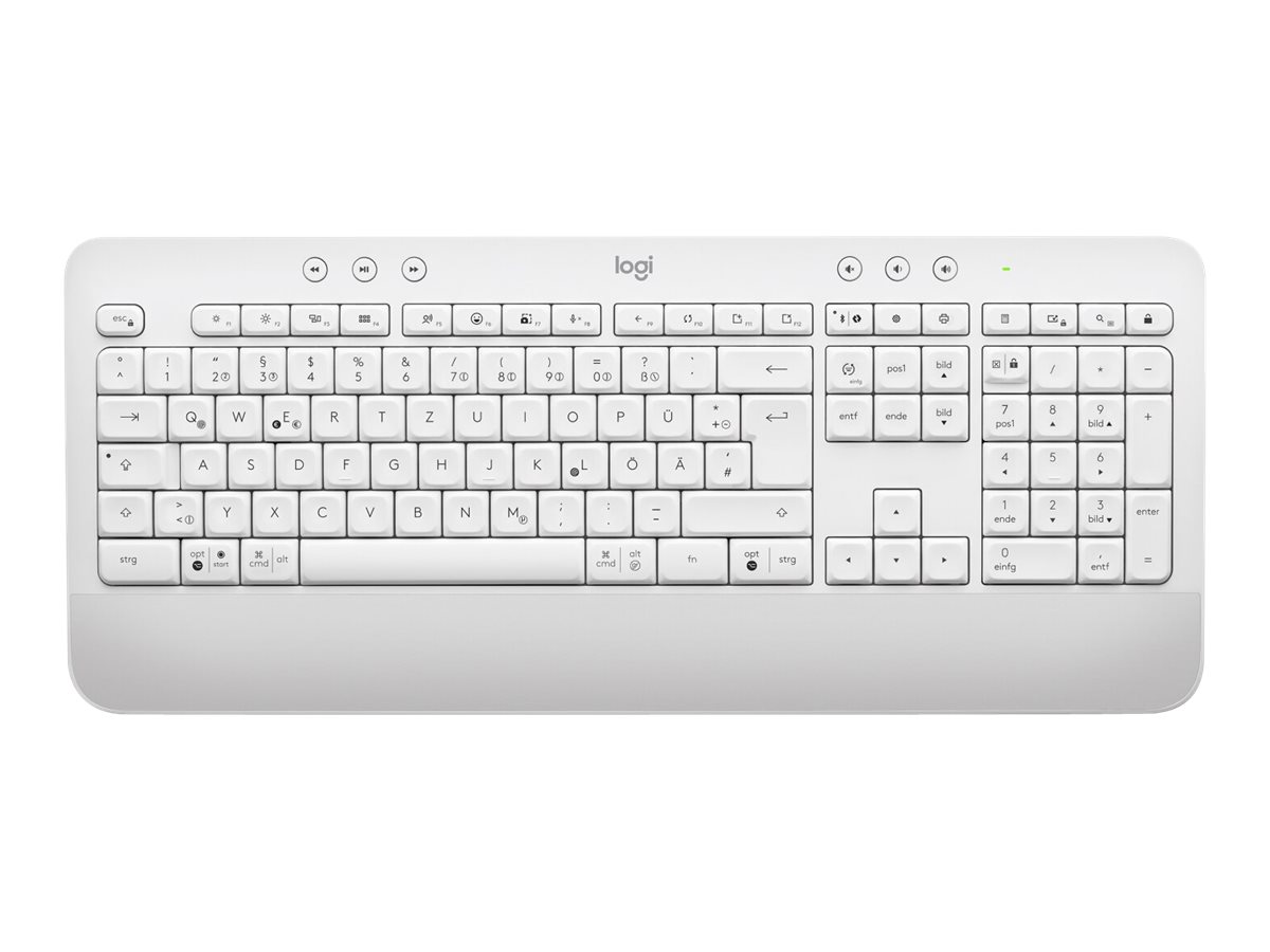 LOGITECH K650 TASTATUR QWERTZ DE WEISS