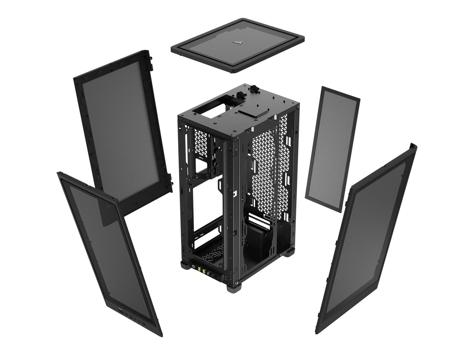 Corsair 2000D AIRFLOW Small Form Factor (SFF) Schwarz