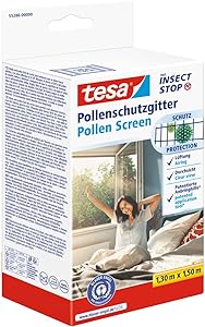 tesa Pollenschutzgitter 1,3x1,5m anthrazit