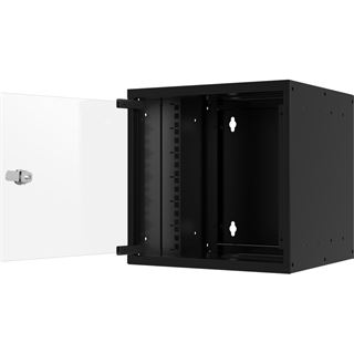 EFB Elektronik WGB-1009TS.30 Rack 9U Wandmontiertes Regal Schwarz