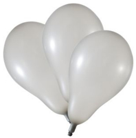 Susy Card Luftballons silber 25 Stück
