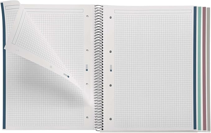 Miquelrius Notizblock Polyproylen Rec. A4 80 Blatt  schwarz