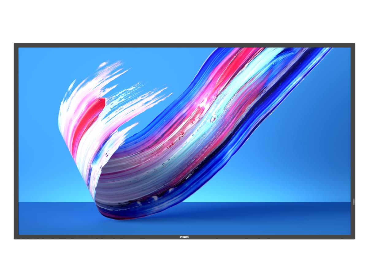 Philips 50BDL3650Q Digital Signage Flachbildschirm 127 cm (50") LCD WLAN 400 cd/m² 4K Ultra HD Schwarz Eingebauter Prozessor Android 10 18/7