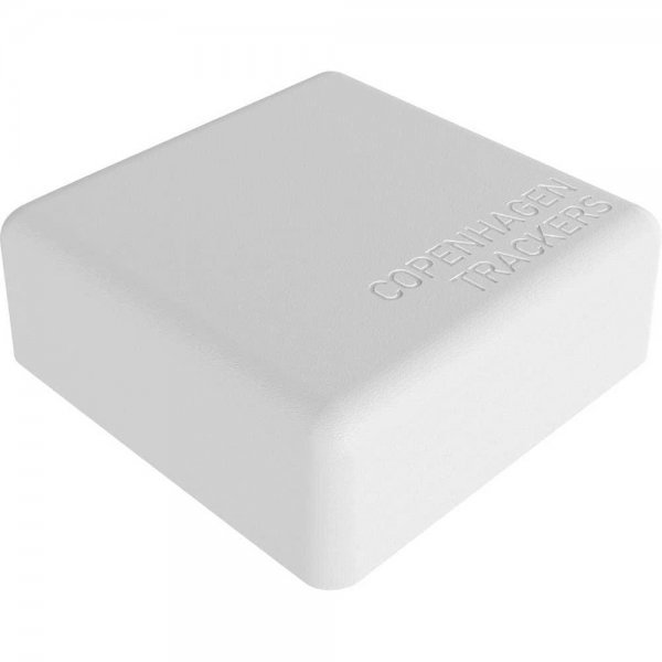 COPENHAGEN TRACKERS Cobblestone GPS Tracker White