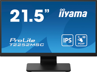 iiyama ProLite T2252MSC-B2 Computerbildschirm 54,6 cm (21.5") 1920 x 1080 Pixel Full HD LCD Touchscreen Schwarz