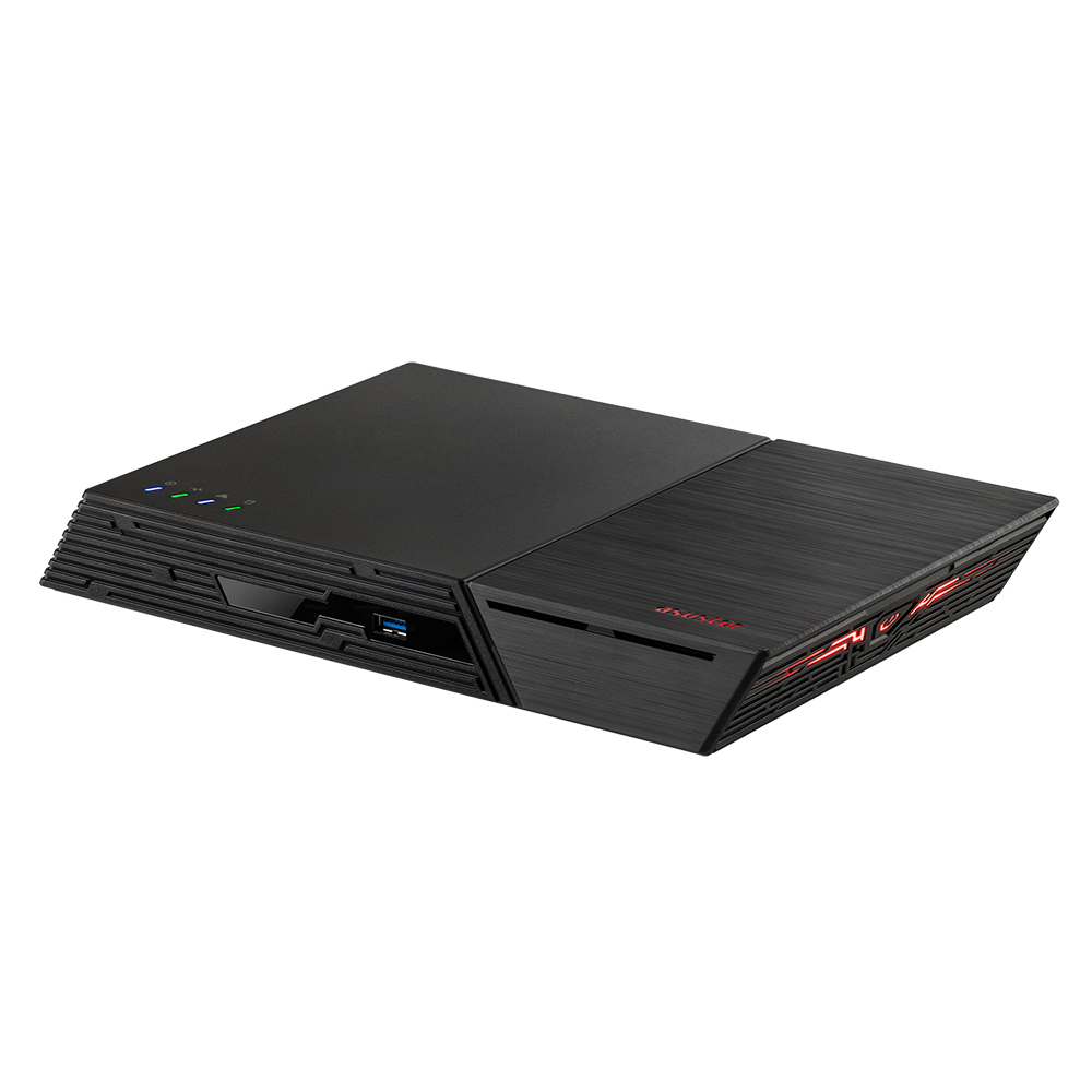 Asustor FS6712X NAS & Speicherserver Kompakt Intel® Celeron® N5105 4 GB DDR4 0 TB Schwarz