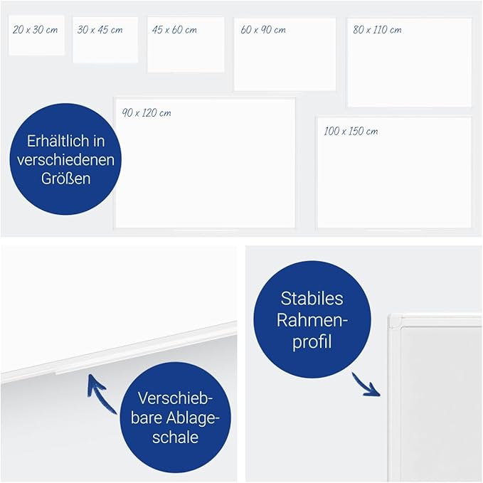 MAUL Whiteboard MAULprimo 30x45 cm