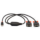 Lindy USB Seriell Konverter Lite - Serieller Adapter