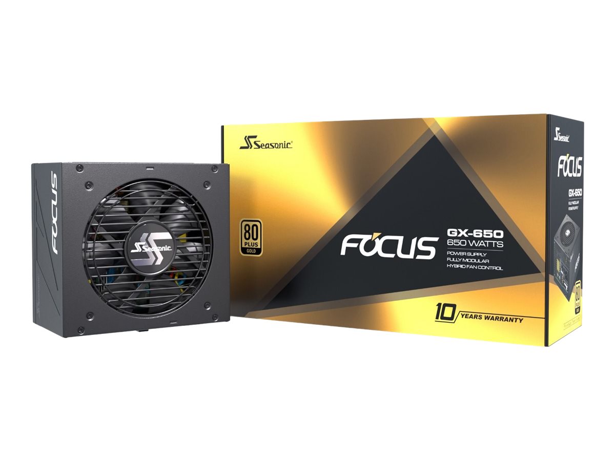 Seasonic FOCUS GX 650 - Netzteil (intern) - ATX12V / EPS12V Seasonic FOCUS GX 650 - Netzteil (intern) - ATX12V / EPS12V