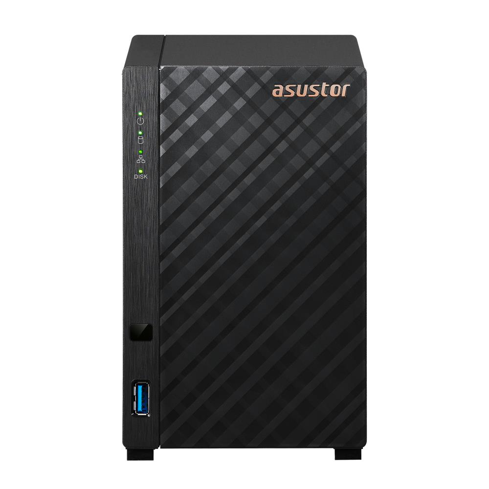 Asustor AS1102TL NAS & Speicherserver Mini Tower Realtek RTD1619B 1 GB DDR4 0 TB ADM Schwarz