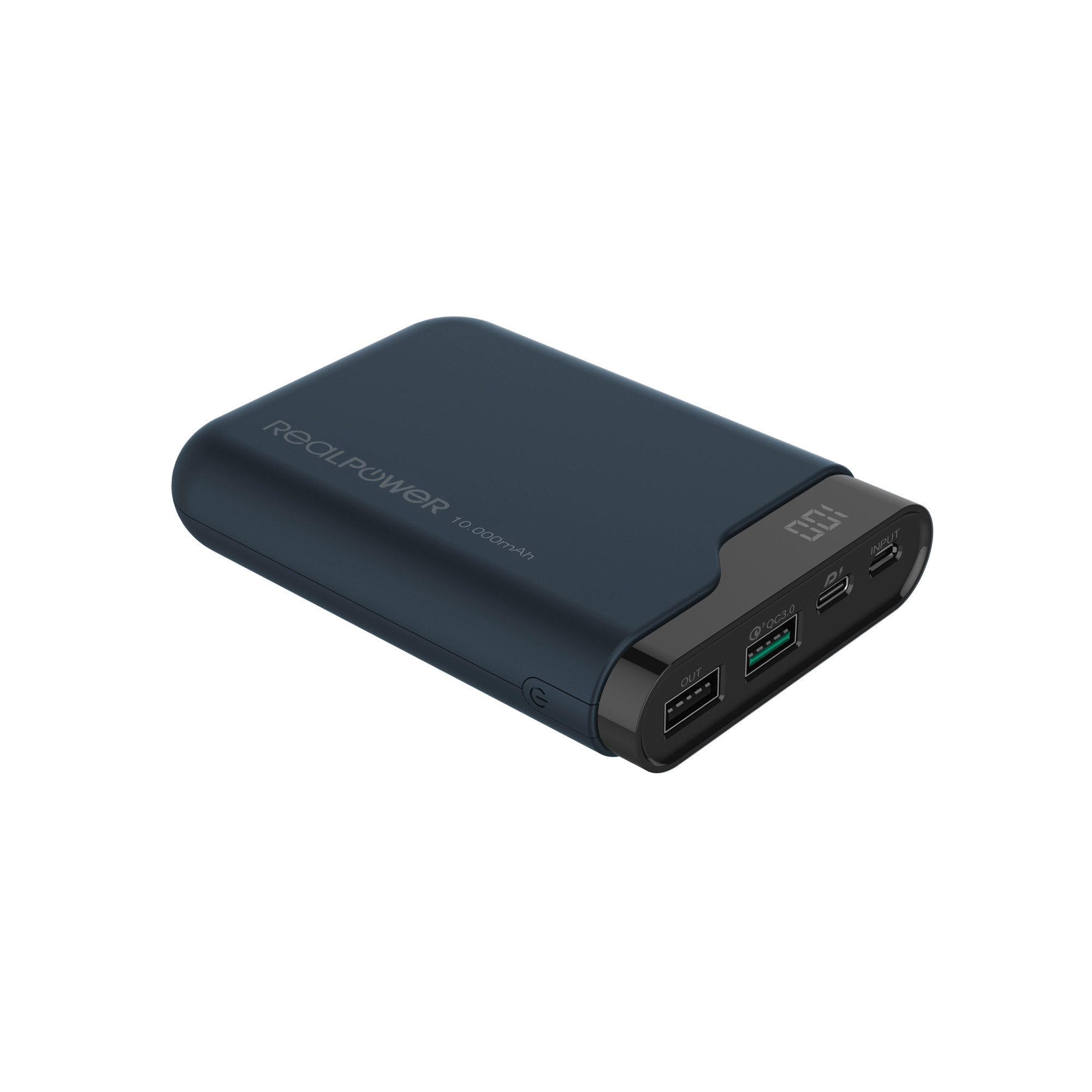 RealPower PB-10000 PD 10000 mAh Navy