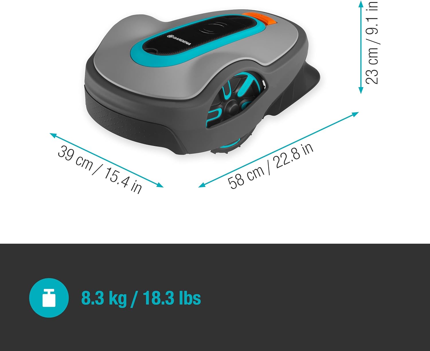 Gardena Mähroboter SILENO life 750 qm Gardena Mähroboter SILENO life 750 qm