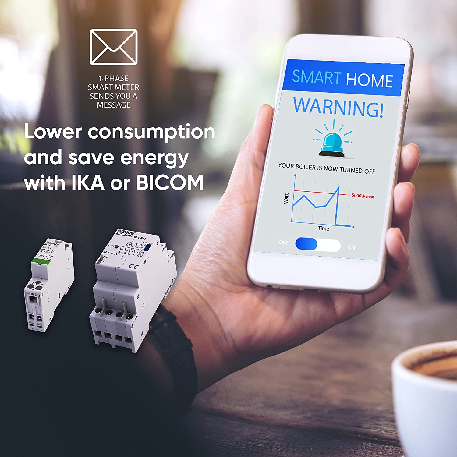 Qubino Smart Meter - Leistungsmesser - kabellos