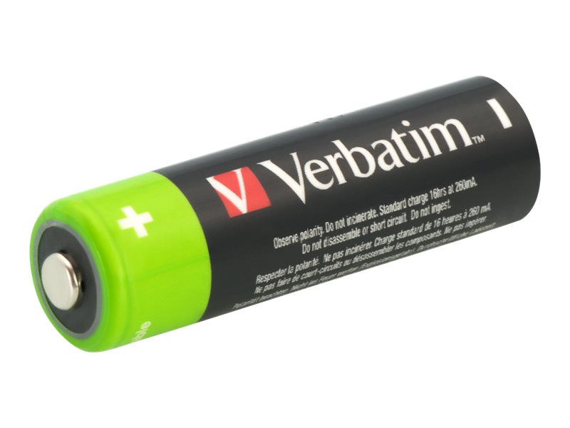 Verbatim 49517 Haushaltsbatterie Wiederaufladbarer Akku AA Nickel-Metallhydrid (NiMH)
