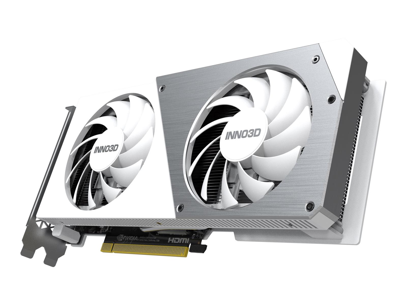 Inno3D GeForce RTX 4060 TWIN X2 OC WHITE - Grafikkarten Inno3D GeForce RTX 4060 TWIN X2 OC WHITE - Grafikkarten