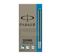 PARKER Tintenpatrone QUINK Königsblau    5 Stück