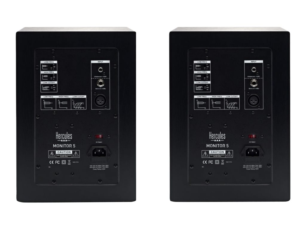 Hercules Monitor 5 Schwarz