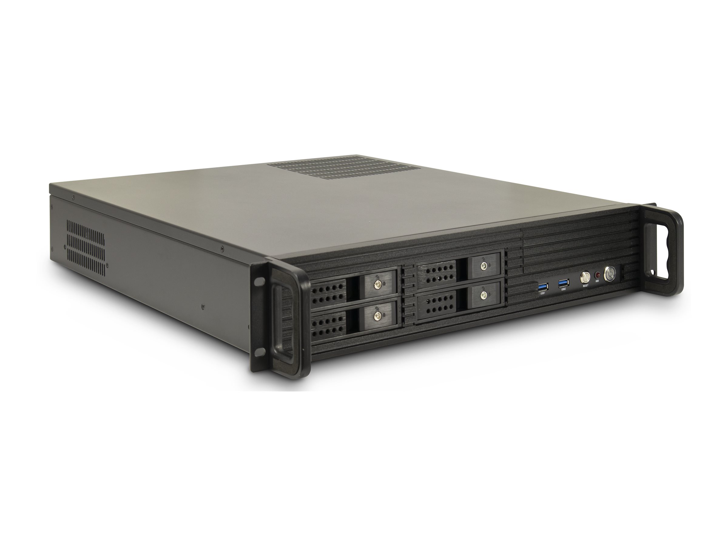 Inter-Tech 2U-2504 Rack Schwarz