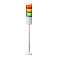 Patlite LR6-302PJNW-RYG - 1 Stück(e) - Gleichstrom - 24 V - 60 mm - -20 - 50 °C - 0 - 90 °C