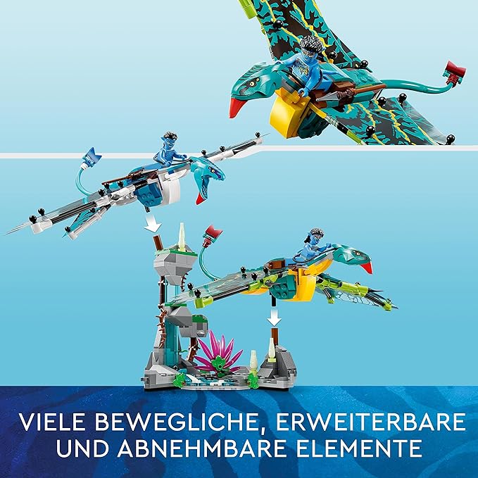 LEGO® 75572 - Avatar Jakes & Neytiris erster Flug auf einem Banshee (572 Teile)