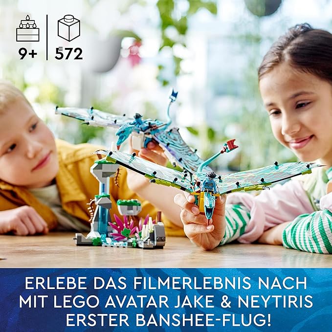 LEGO® 75572 - Avatar Jakes & Neytiris erster Flug auf einem Banshee (572 Teile)