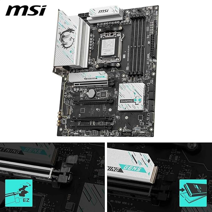 MSI B850 GAMING PLUS WIFI - Mainboard - ATX MSI B850 GAMING PLUS WIFI - Mainboard - ATX