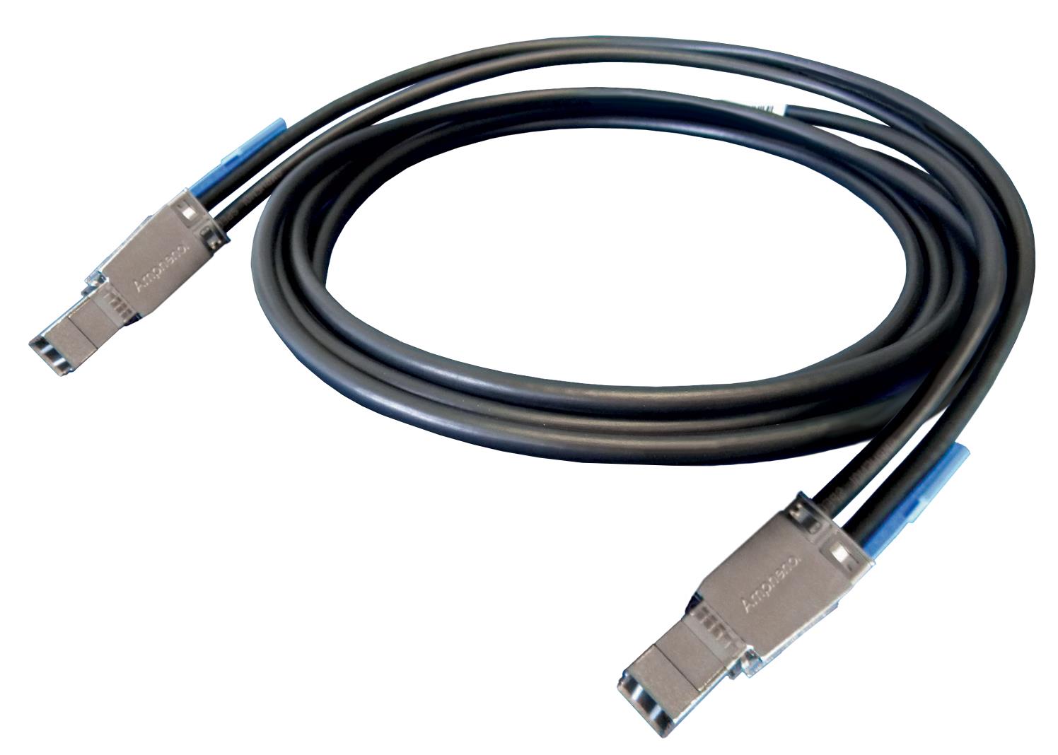 Microsemi ADAPTEC E-HDMSAS-E-MSAS-2M 6 Gbit/s Schwarz