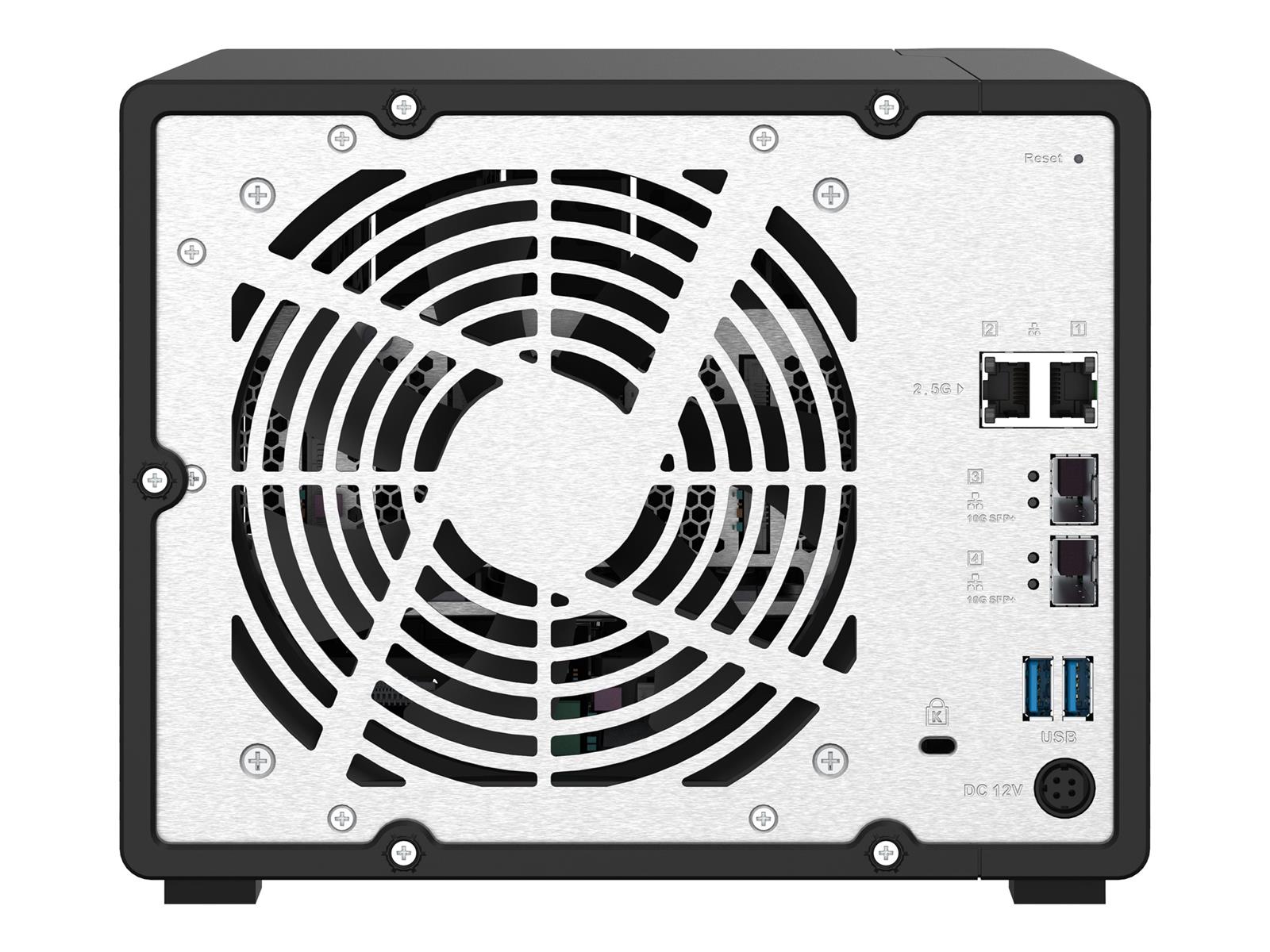 QNAP TS-932PX NAS Tower Annapurna Labs Alpine AL-324 4 GB DDR4 0 TB QNAP Turbo System Schwarz