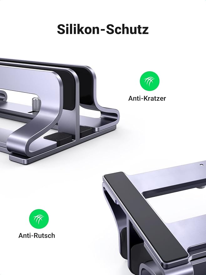 UGREEN Vertical Laptop Stand Dual-slot