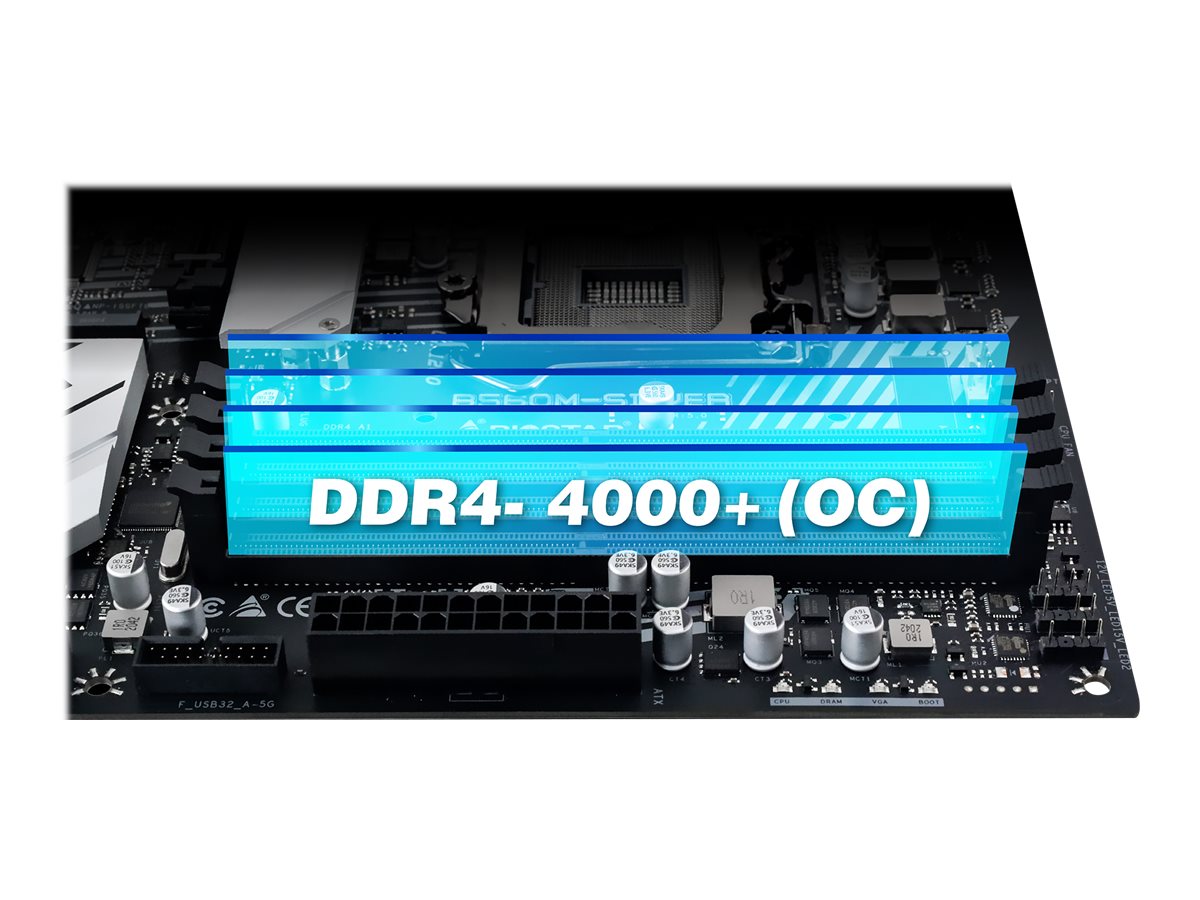 Biostar B560M-Silver - Motherboard - micro ATX - LGA1200-Sockel - B560 Chipsatz - USB 3.2 Gen 2x2 - 2.5 Gigabit LAN - Onboard-Grafik (CPU erforderlich)