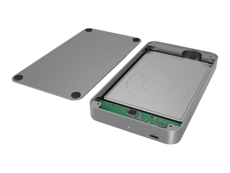 ICY BOX IB-247-C31 HDD / SSD-Gehäuse Anthrazit 2.5"