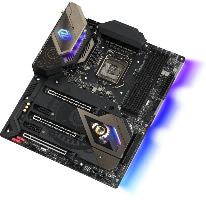 ASRock Z490 Taichi - Motherboard - ATX - LGA1200-Sockel - Z490 Chipsatz - USB-C Gen2, USB 3.2 Gen 1, USB 3.2 Gen 2, USB-C Gen 2x2 - Gigabit LAN, 2.5 Gigabit LAN, Wi-Fi, Bluetooth - Onboard-Grafik (CPU erforderlich)