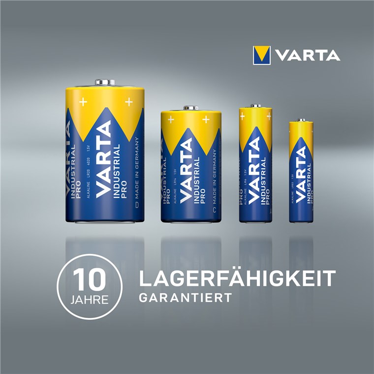 Varta Industrial Pro - Batterie 20 x 6LR61 - Alkalisch