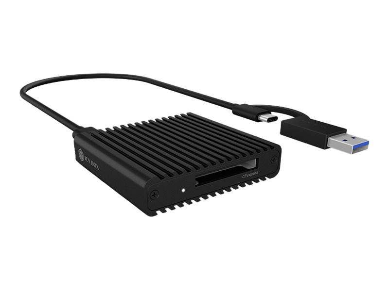 ICY BOX IB-CR404-C31 Kartenleser Schwarz