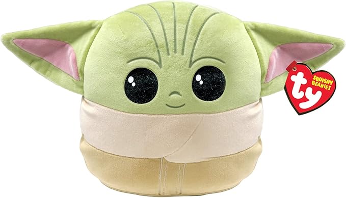 Ty 39255 - Star Wars Grogu - Squishy Beanie - Plüschkissen 20 cm
