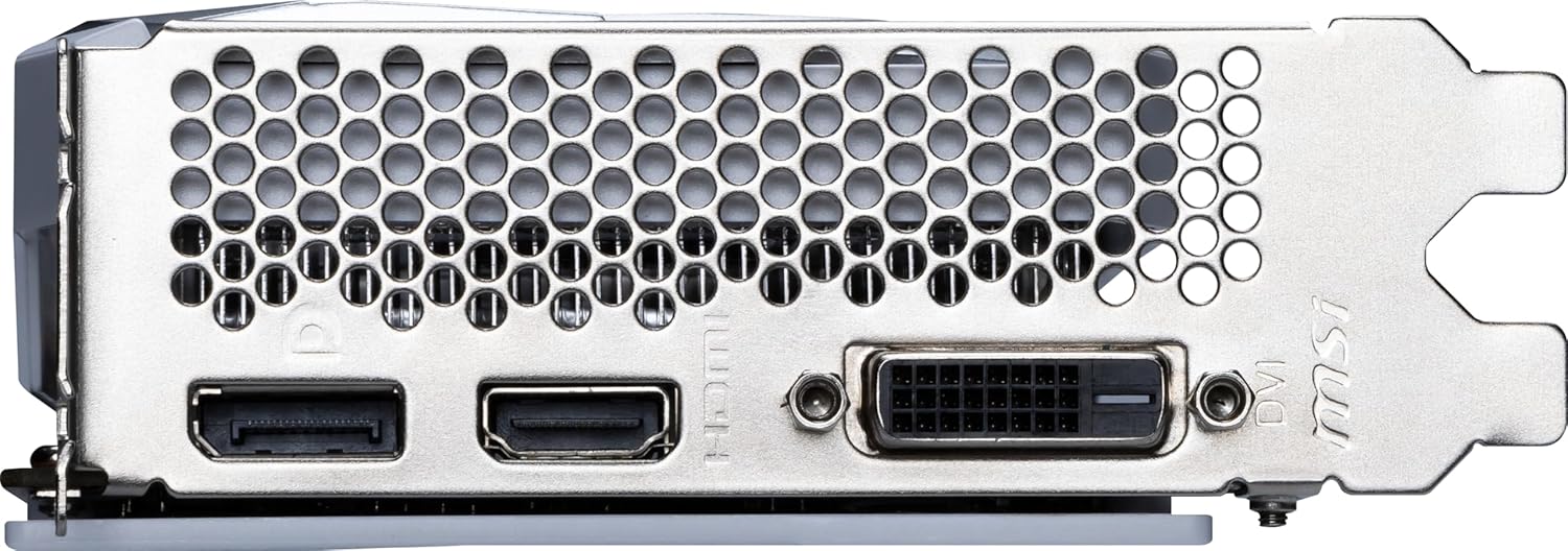 MSI GeForce RTX 3050 Ventus 2X XS WHITE 8G OC (1x DisplayPort, 1x HDMI 2.1, 1x DVI-D) - 8.192 MB