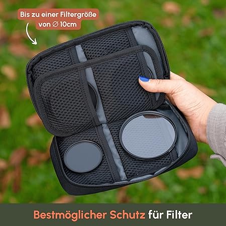 C-ROPE Filtertasche für Kamerafilter in Schwarz retail C-ROPE Filtertasche für Kamerafilter in Schwarz retail
