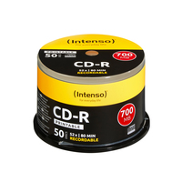 Intenso 1801125 CD-Rohling CD-R 700 MB 52x 50 Stück(e)
