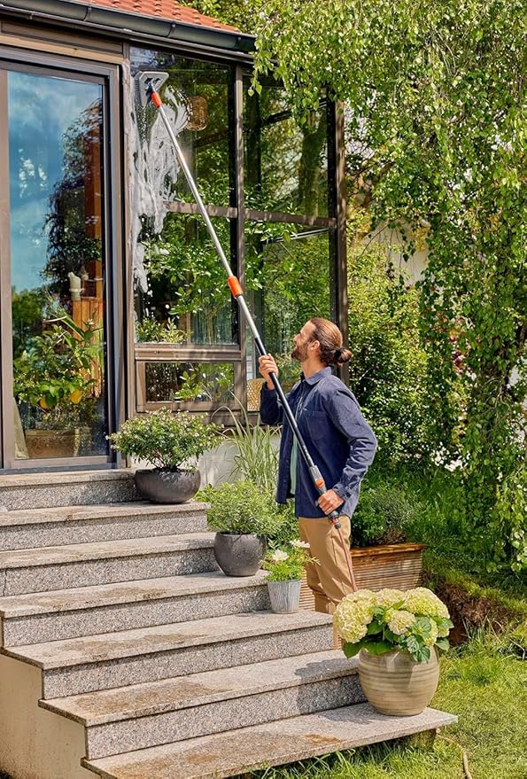Gardena Cleansystem Teleskop-Stiel M-XL 155 - 260 cm