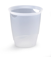 DURABLE TREND Papierkorb 16l transparent