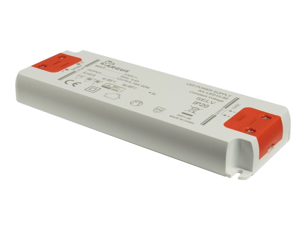 Inter-Tech LED Trafo  LED12-50 50W, 12V, 4160mA, IP20 retail