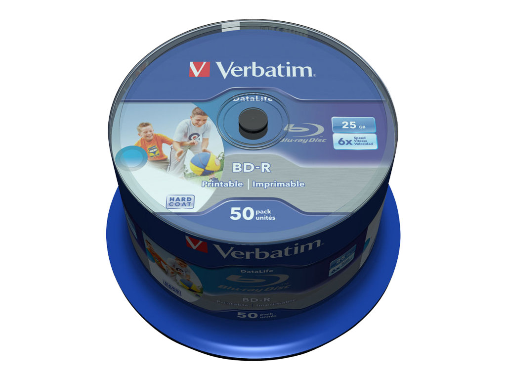 Verbatim 43812 Leere Blu-Ray Disc BD-R 25 GB 50 Stück(e)