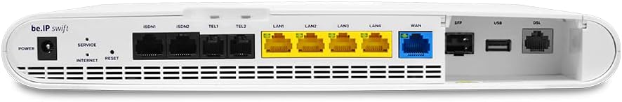 Bin Tec be.IP Swift universelle Kommunikationszentrale vereint IP-TK-Anlage und Wi-Fi 6 Business Router, GX5502-D0-DE03V1F