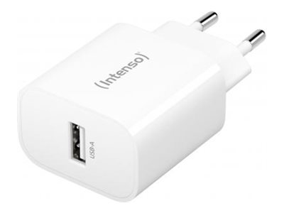 Intenso 1x USB-A Adapter weiß Universal AC Drinnen